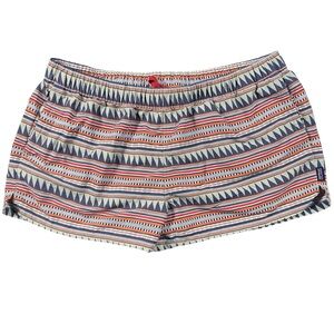 Patagonia Women’s XL Barely Baggies Shorts Tribal Print 2.5” Inseam